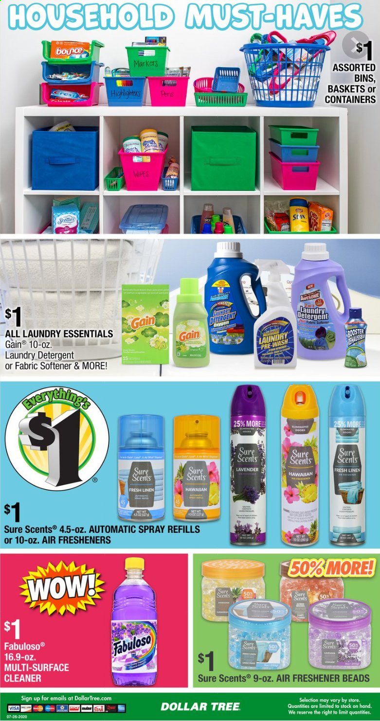 Dollar Tree Weekly Ad July 26 to August 15