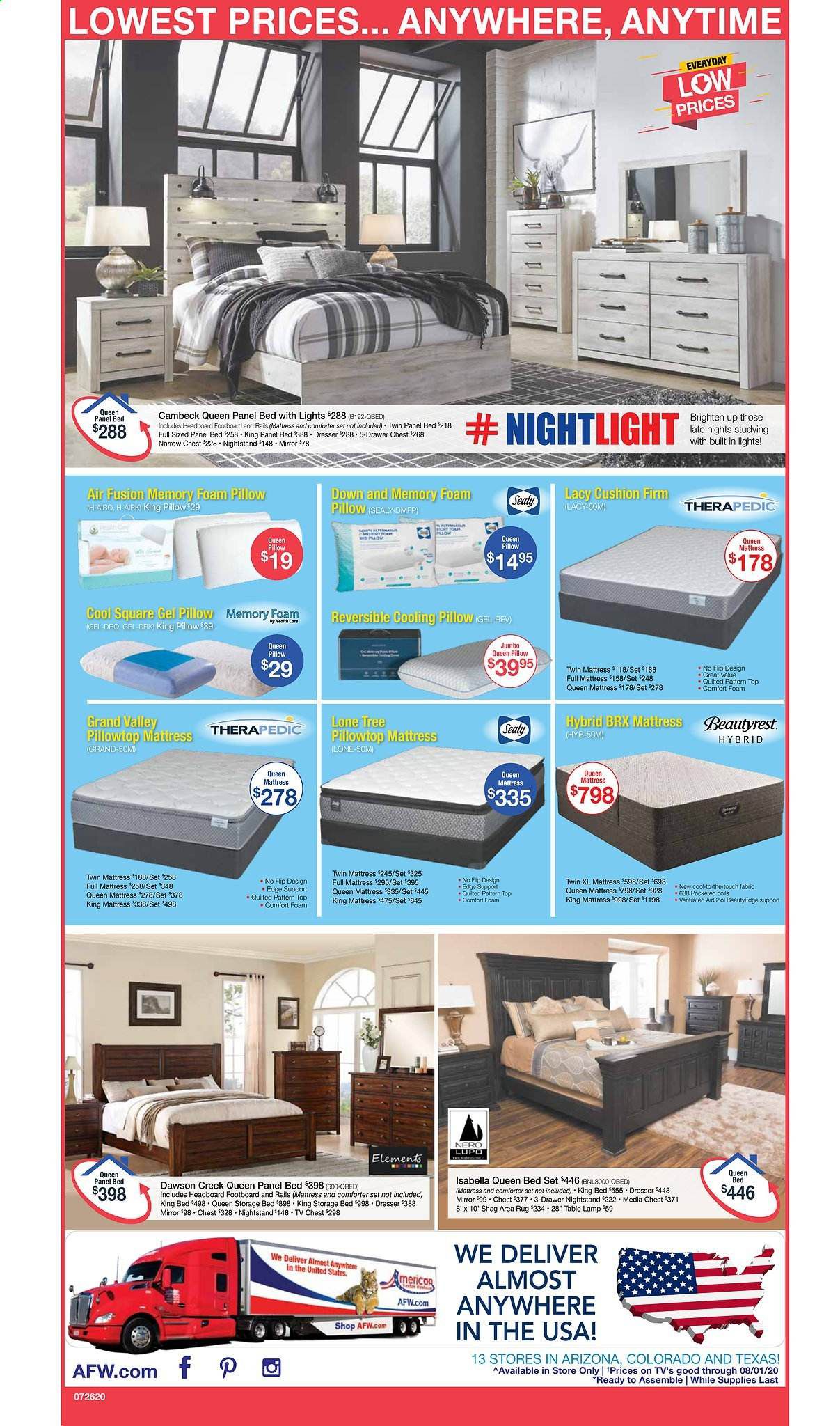 American Furniture Warehouse (AZ) Weekly Ad July 26 to August 1