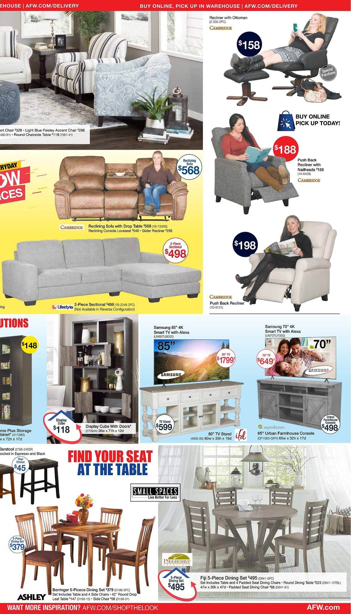 American Furniture Warehouse (TX) Weekly Ad July 26 to August 1