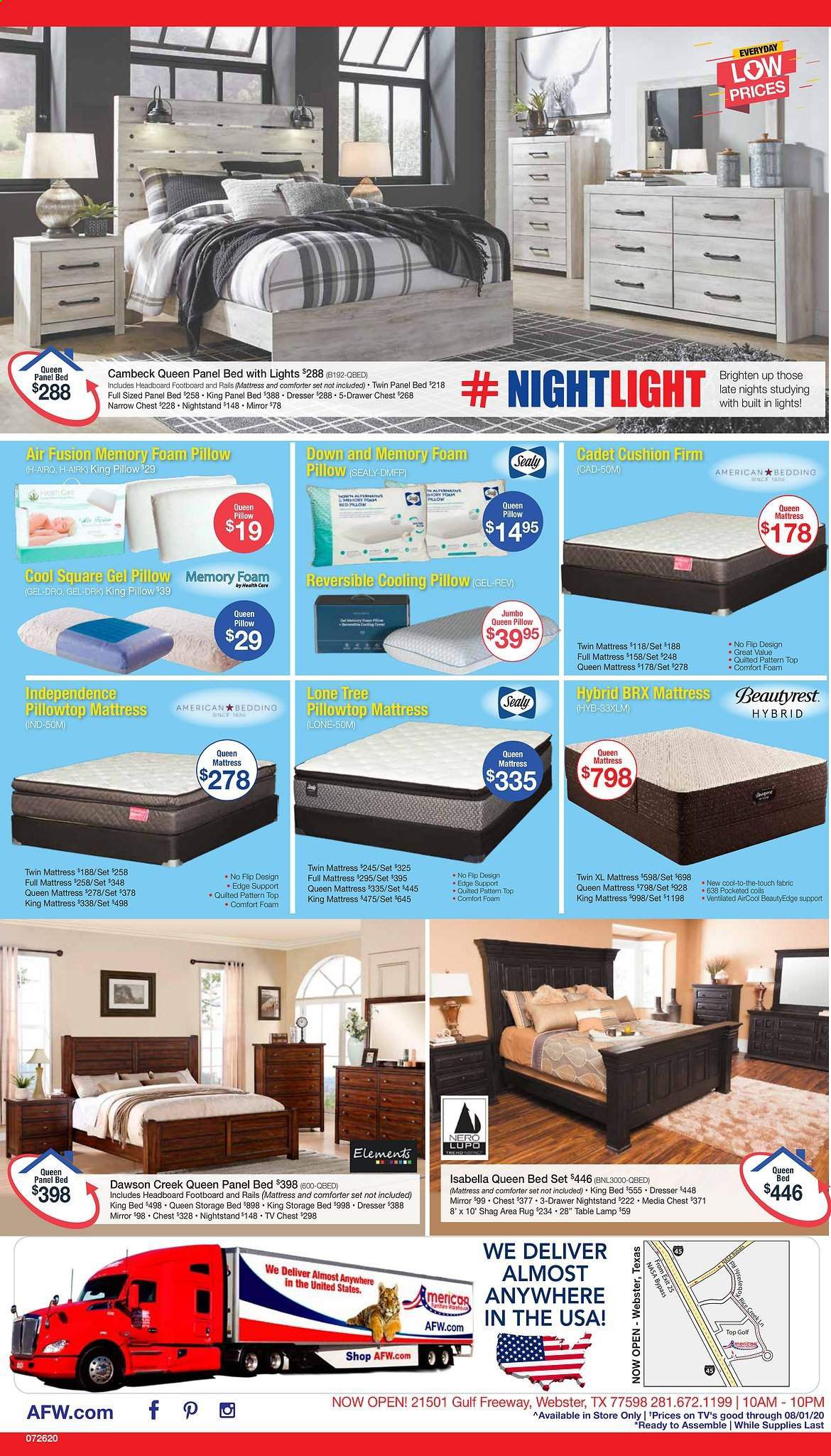 American Furniture Warehouse (TX) Weekly Ad July 26 to August 1