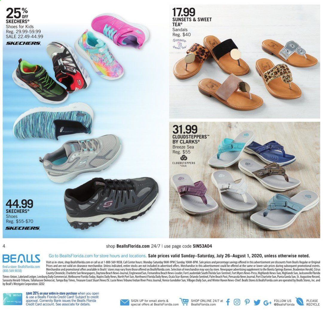 Bealls Florida Weekly Ad July 26 to August 1