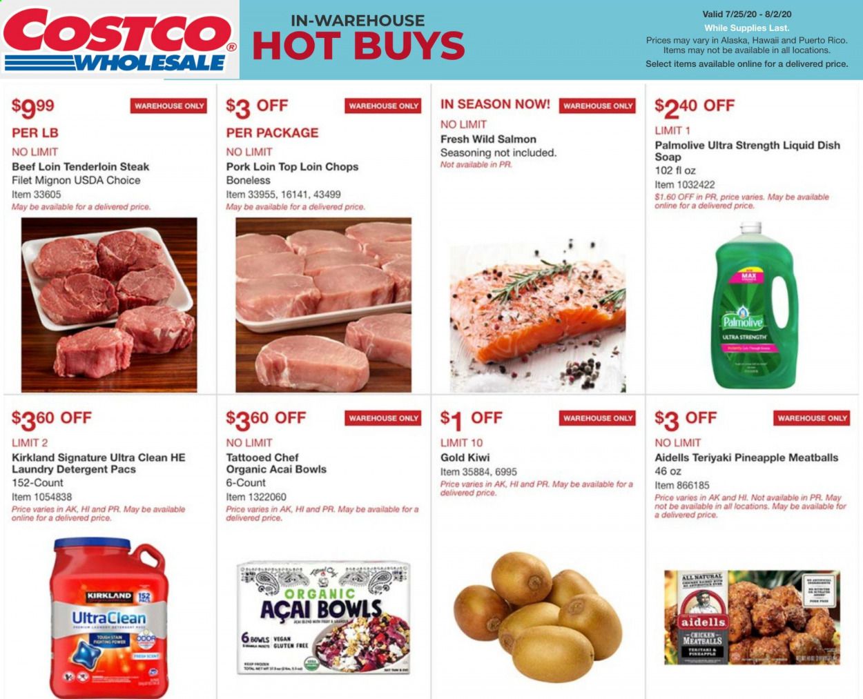 Costco Weekly Ad July 25 to August 2