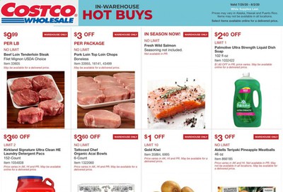 Costco Weekly Ad July 25 to August 2