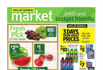 Dollar General (NV) Weekly Ad July 26 to August 1