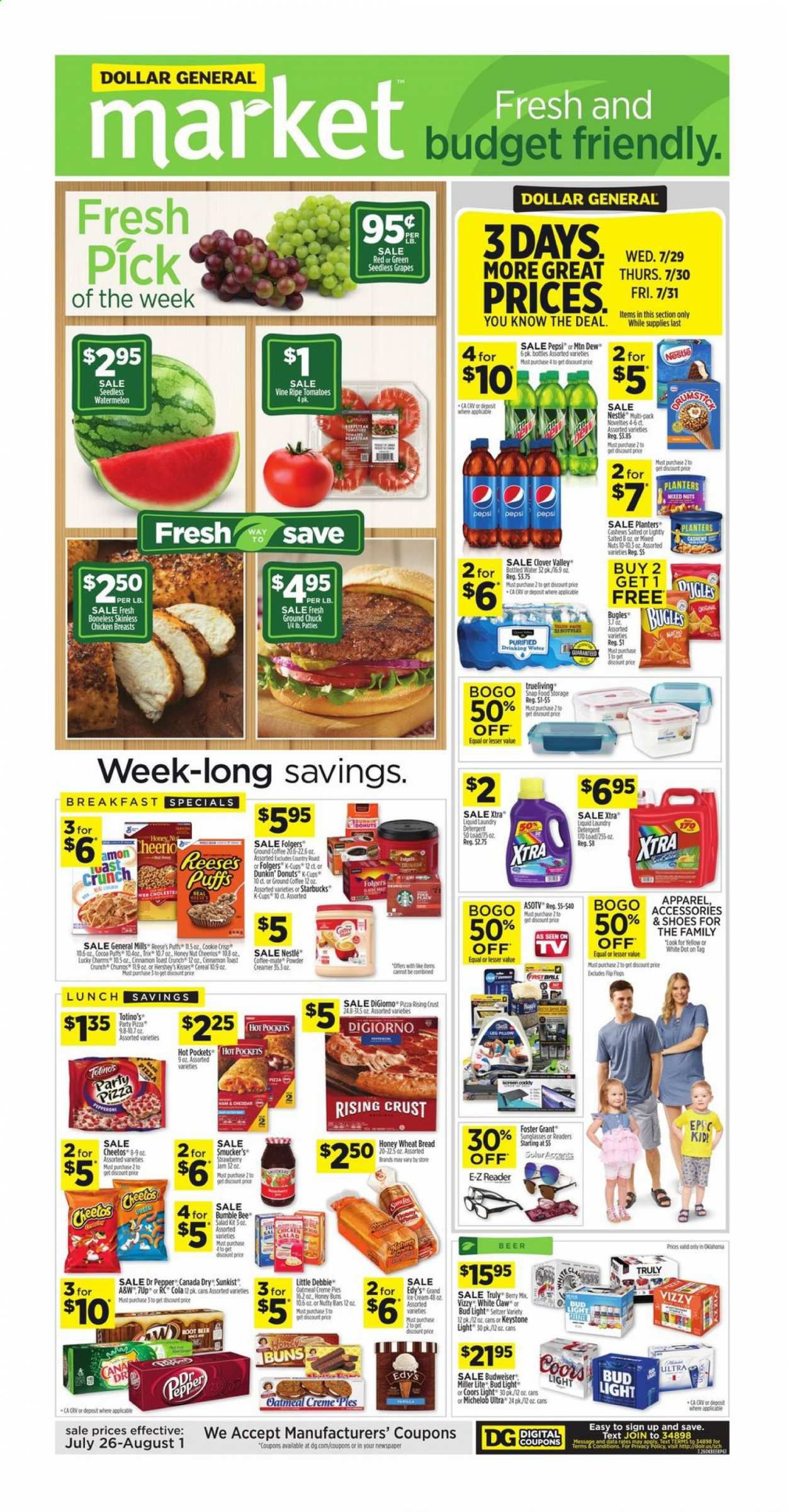 Dollar General (OK) Weekly Ad July 26 to August 1
