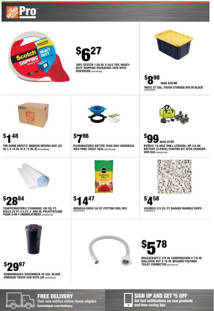 The Home Depot Weekly Ad July 27 to August 3
