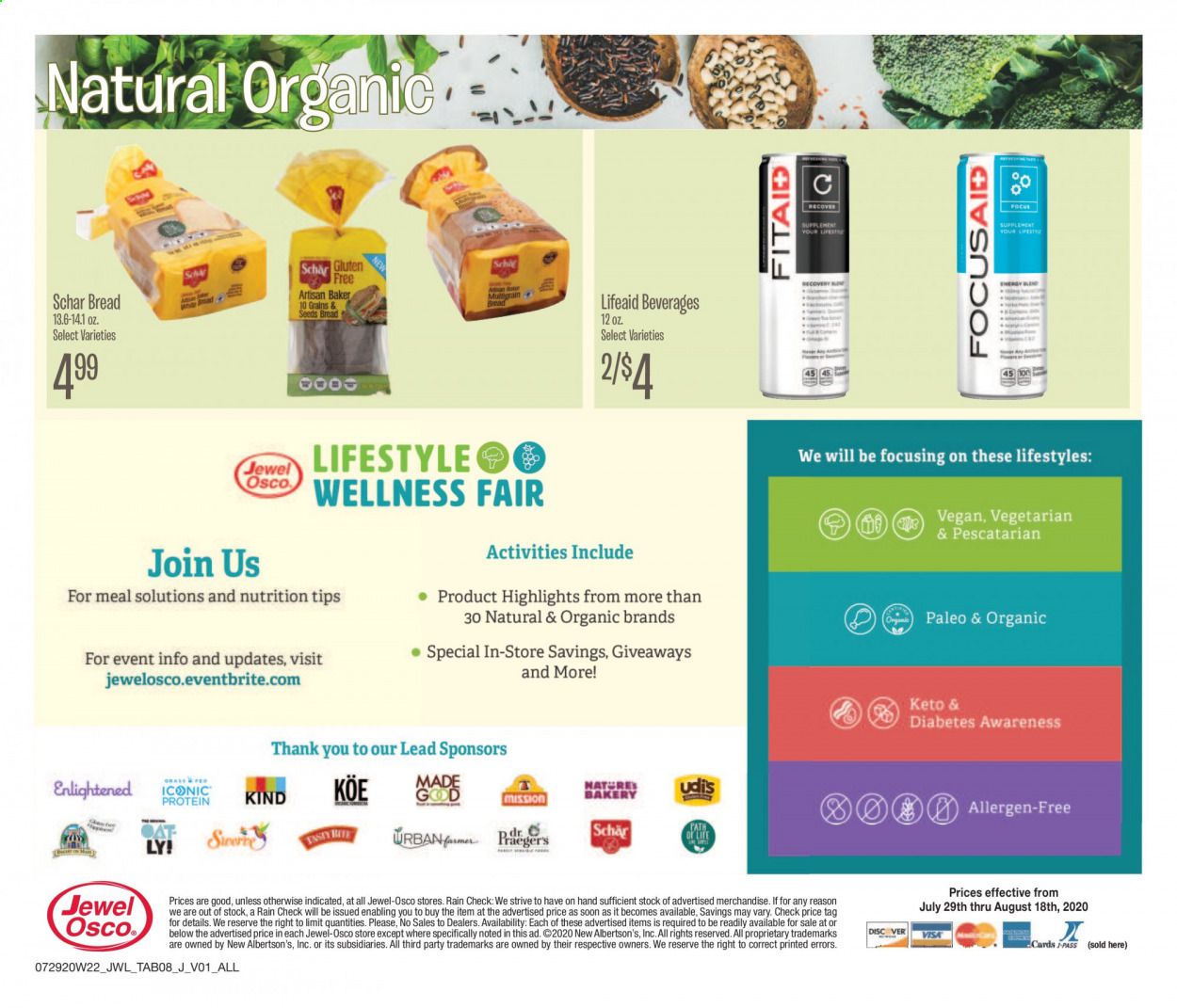 Jewel Osco (IN) Weekly Ad July 29 to August 18