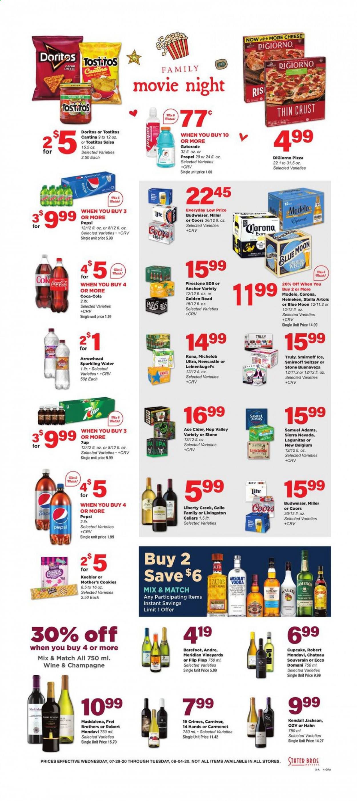 Stater Bros. Weekly Ad July 29 to August 4