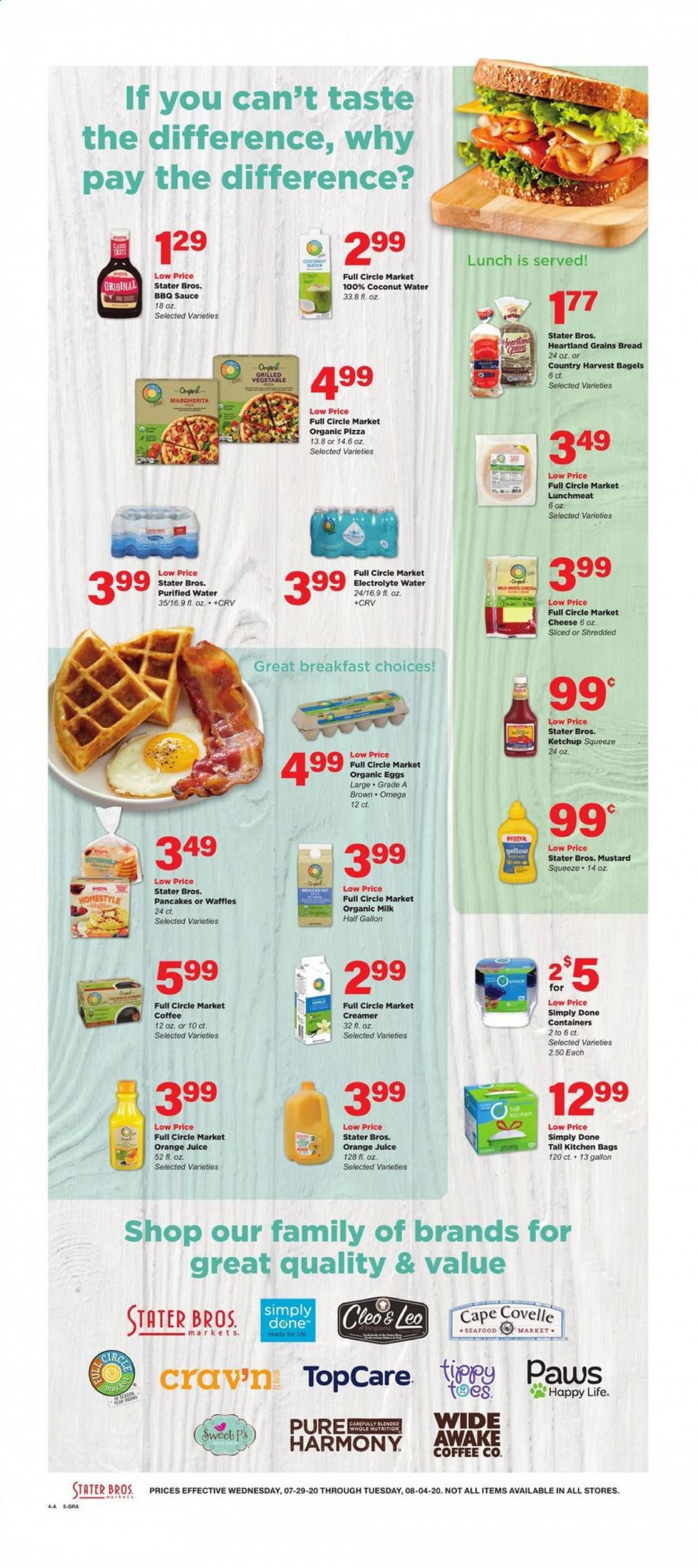 Stater Bros. Weekly Ad July 29 to August 4