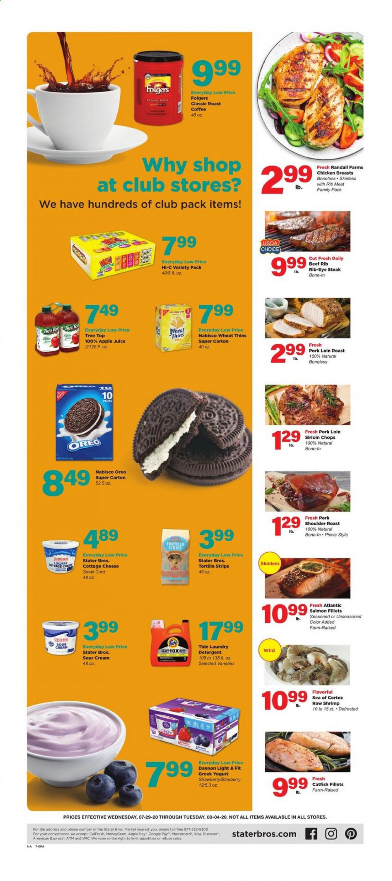 Stater Bros. Weekly Ad July 29 to August 4