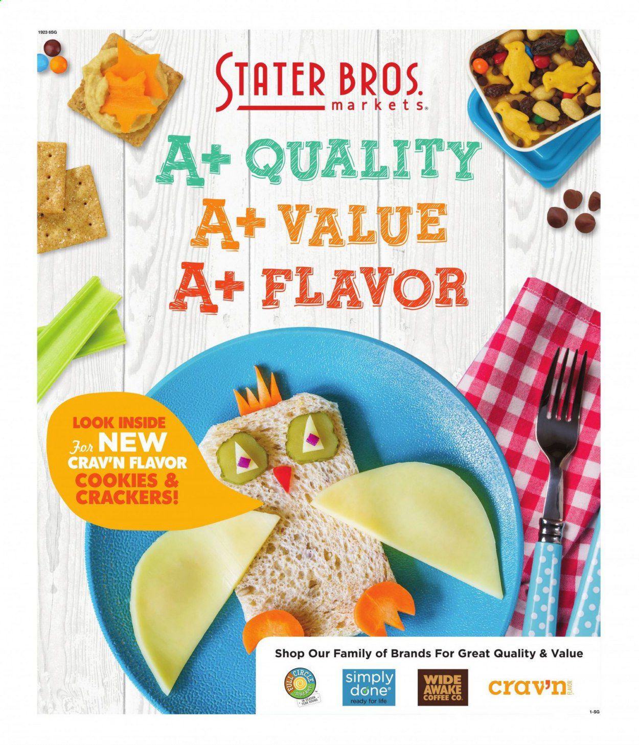 Stater Bros. Weekly Ad July 29 to September 1