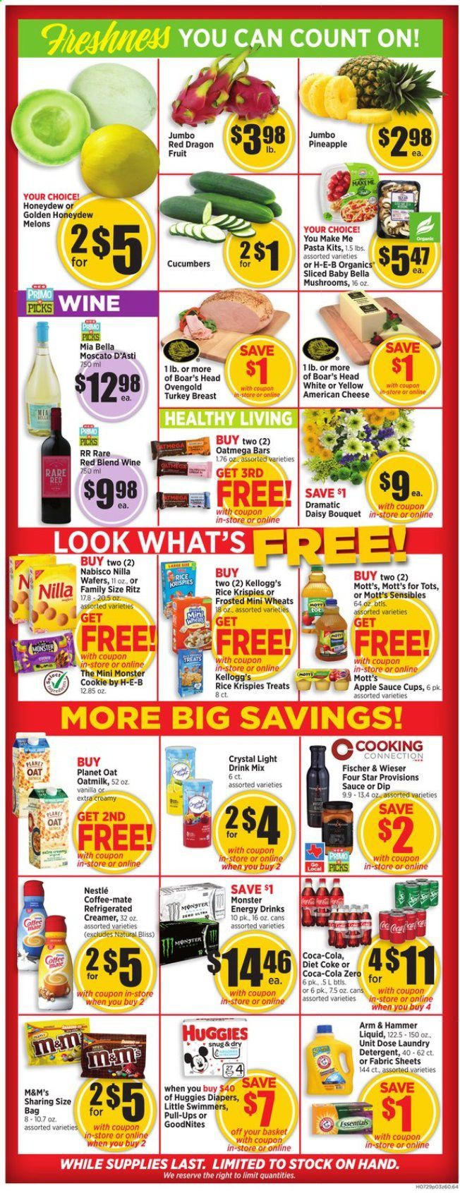 H-E-B Weekly Ad July 29 to August 4