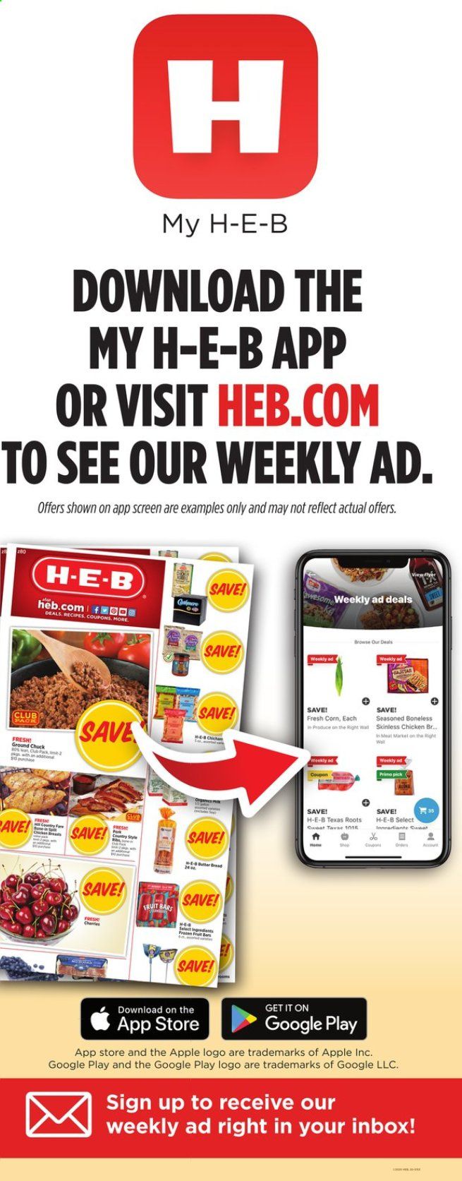 H-E-B Weekly Ad July 29 to August 4