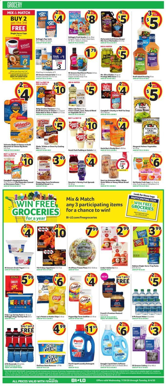 BI-LO (SC) Weekly Ad July 29 to August 4