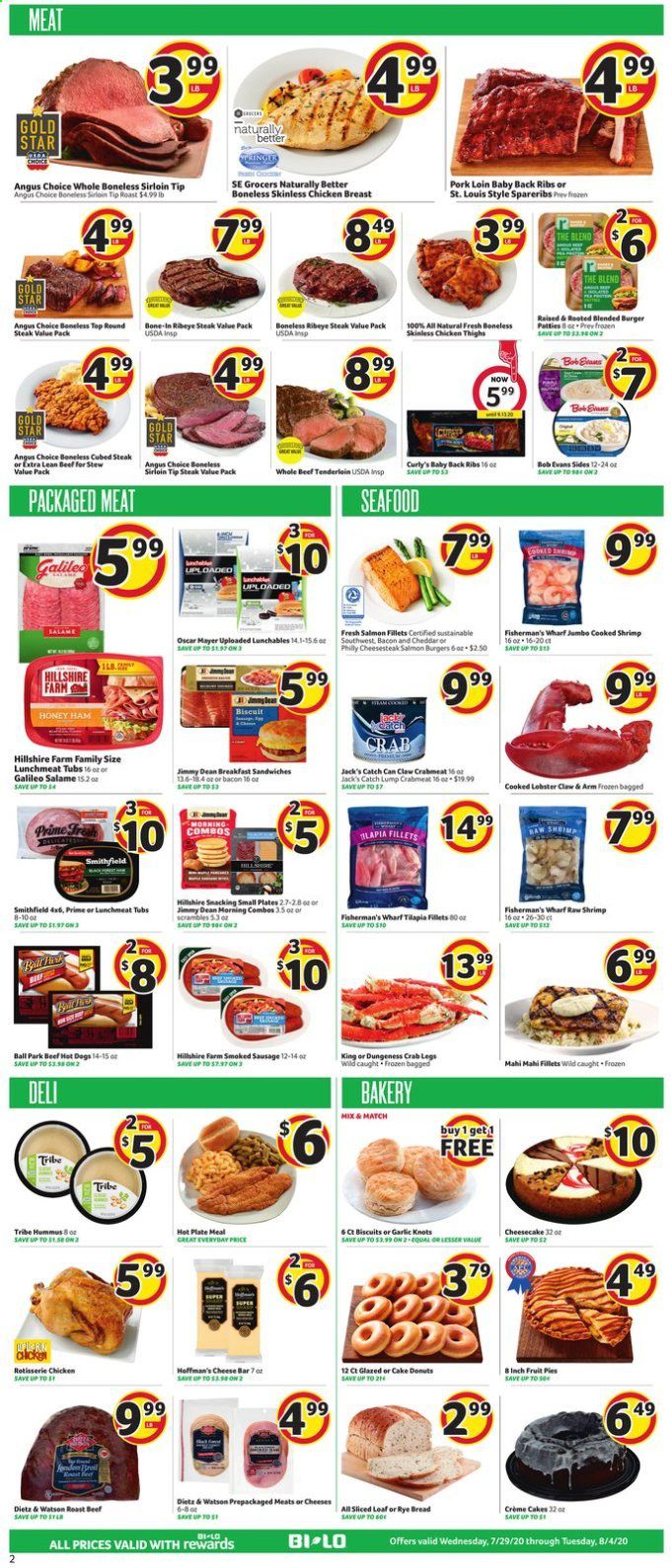 BI-LO (NC) Weekly Ad July 29 to August 4