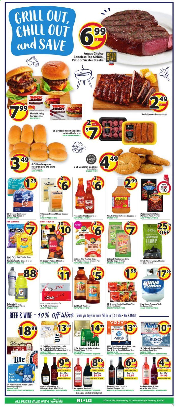 BI-LO (NC) Weekly Ad July 29 to August 4