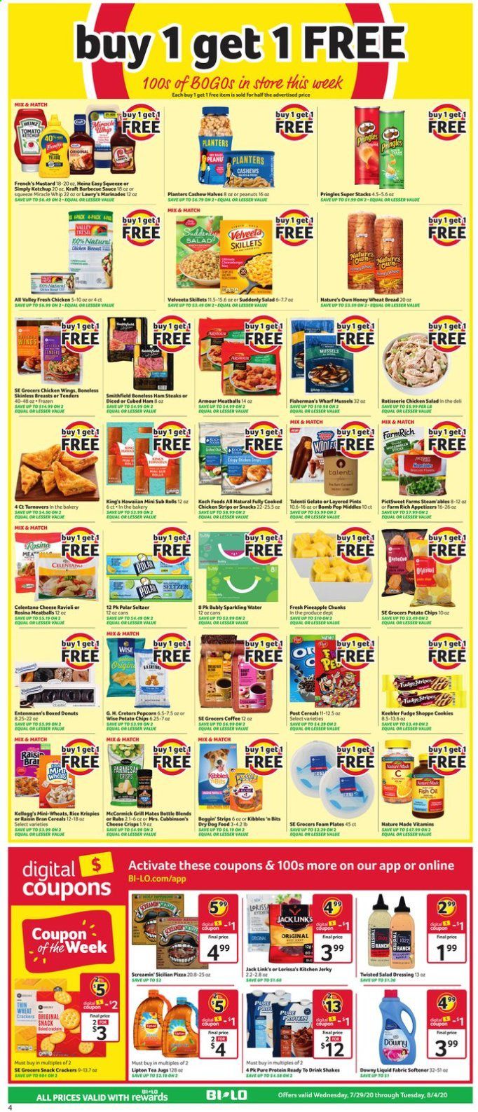 BI-LO (NC) Weekly Ad July 29 to August 4