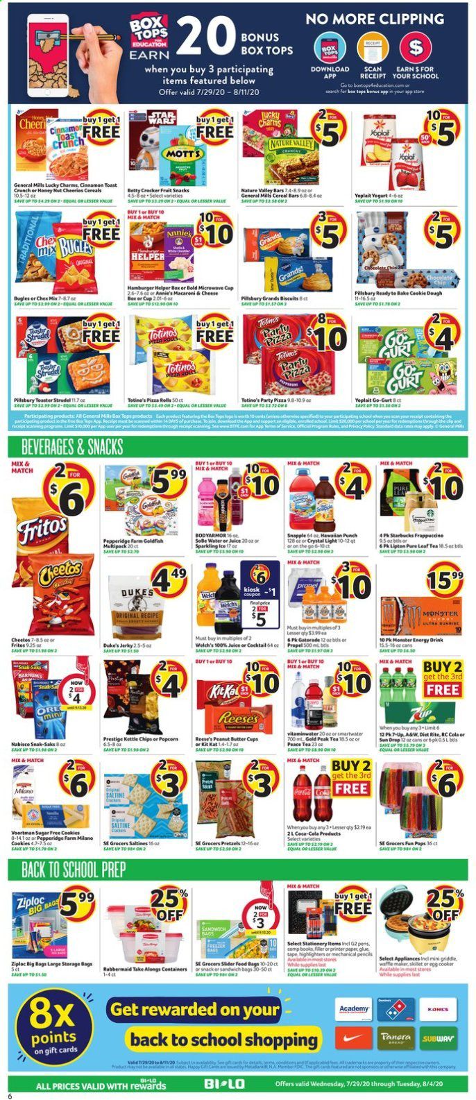 BI-LO (GA) Weekly Ad July 29 to August 4