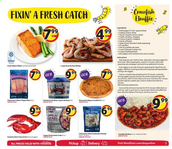Winn Dixie (LA) Weekly Ad July 29 to August 4
