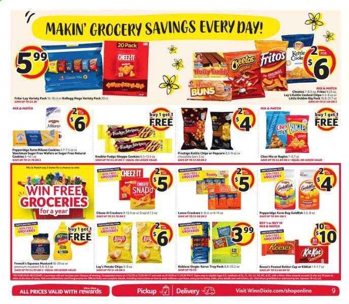 Winn Dixie (LA) Weekly Ad July 29 to August 4