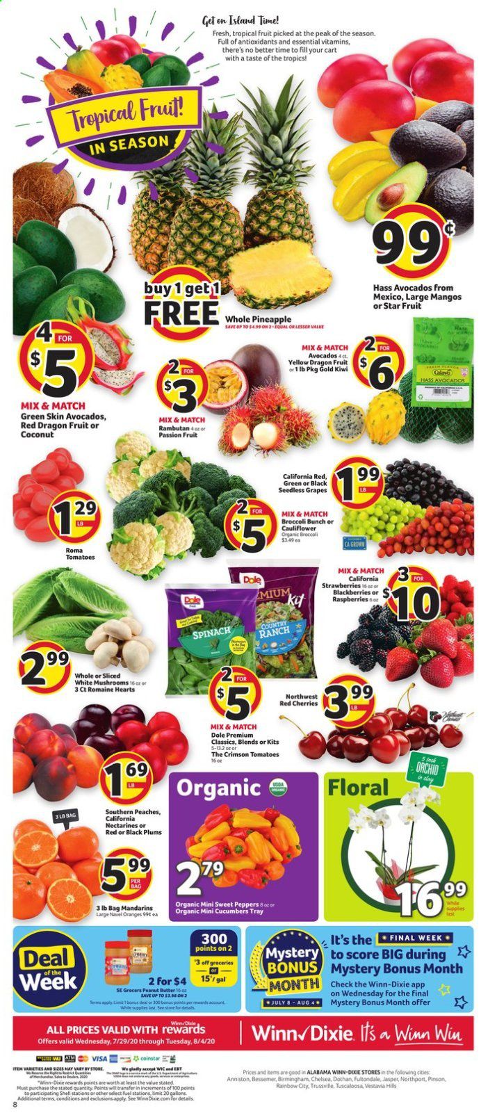 Winn Dixie (AL) Weekly Ad July 29 to August 4