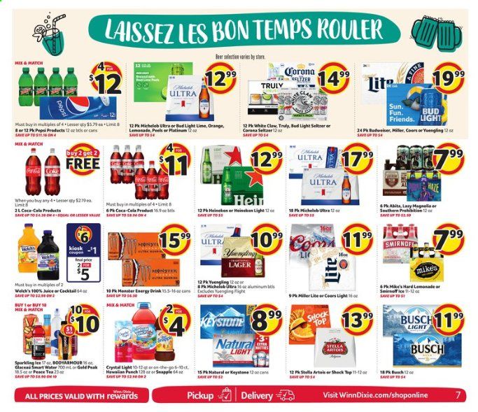 Winn Dixie (MS) Weekly Ad July 29 to August 4