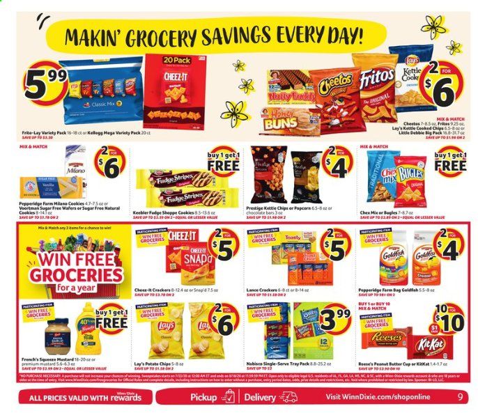 Winn Dixie (MS) Weekly Ad July 29 to August 4