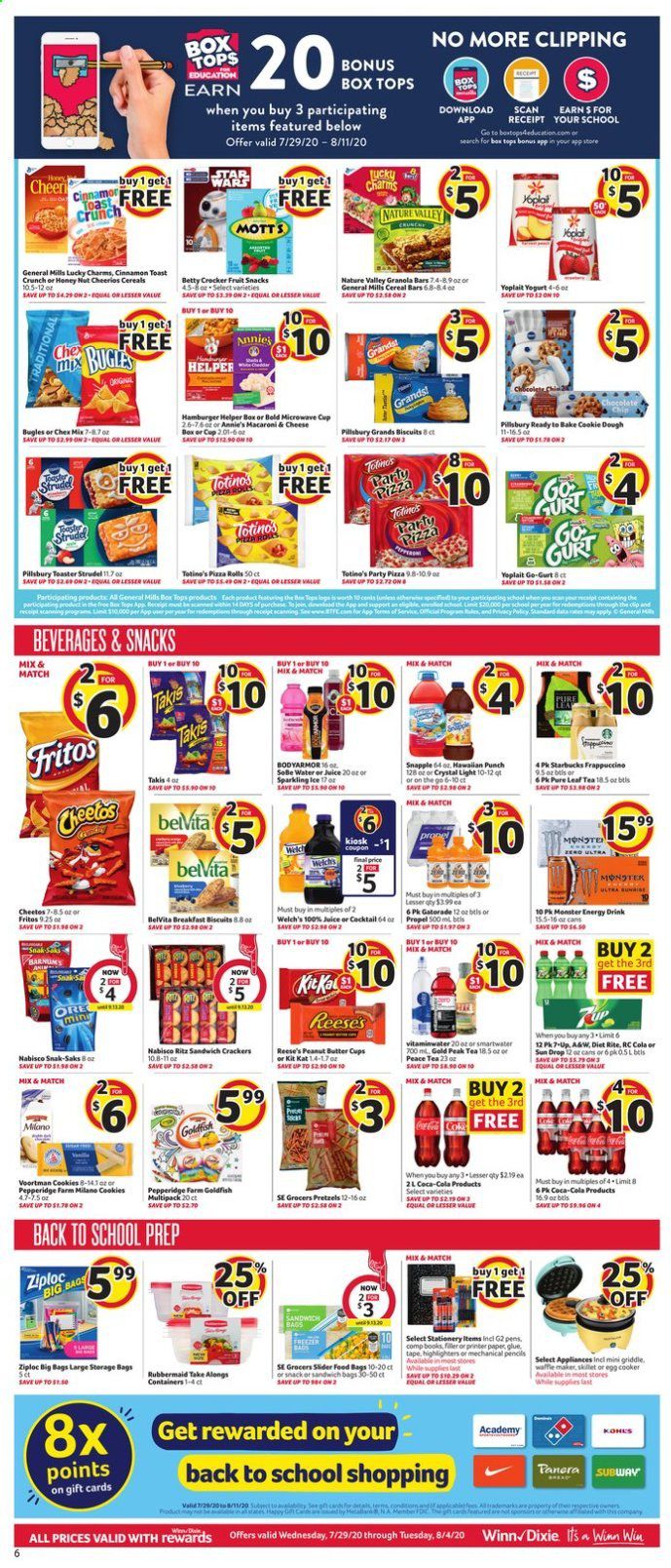 Winn Dixie (GA) Weekly Ad July 29 to August 4