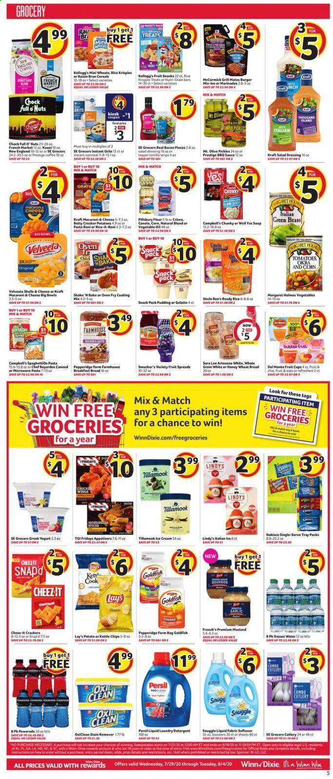 Winn Dixie (FL) Weekly Ad July 29 to August 4