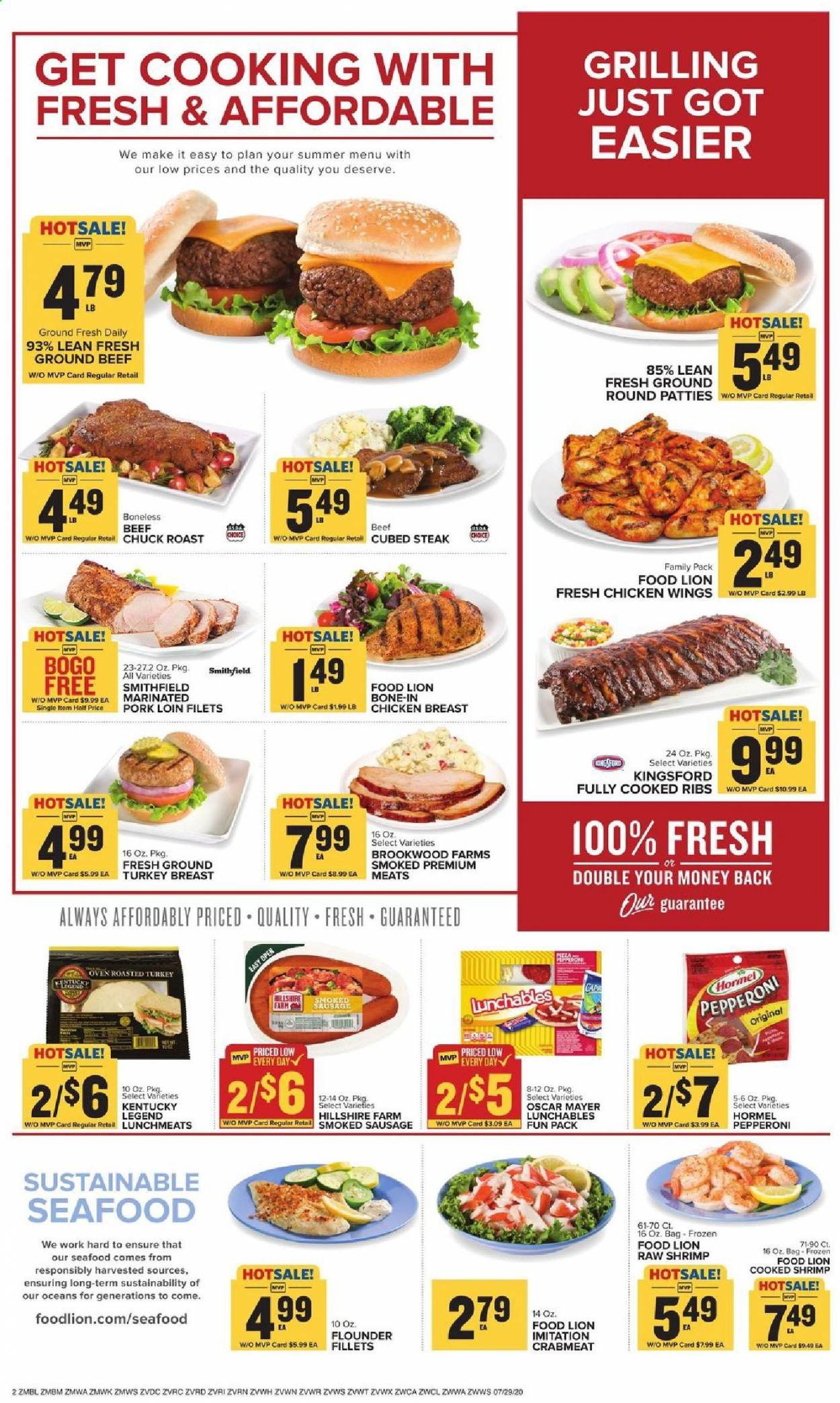 Food Lion (MD) Weekly Ad July 29 to August 4