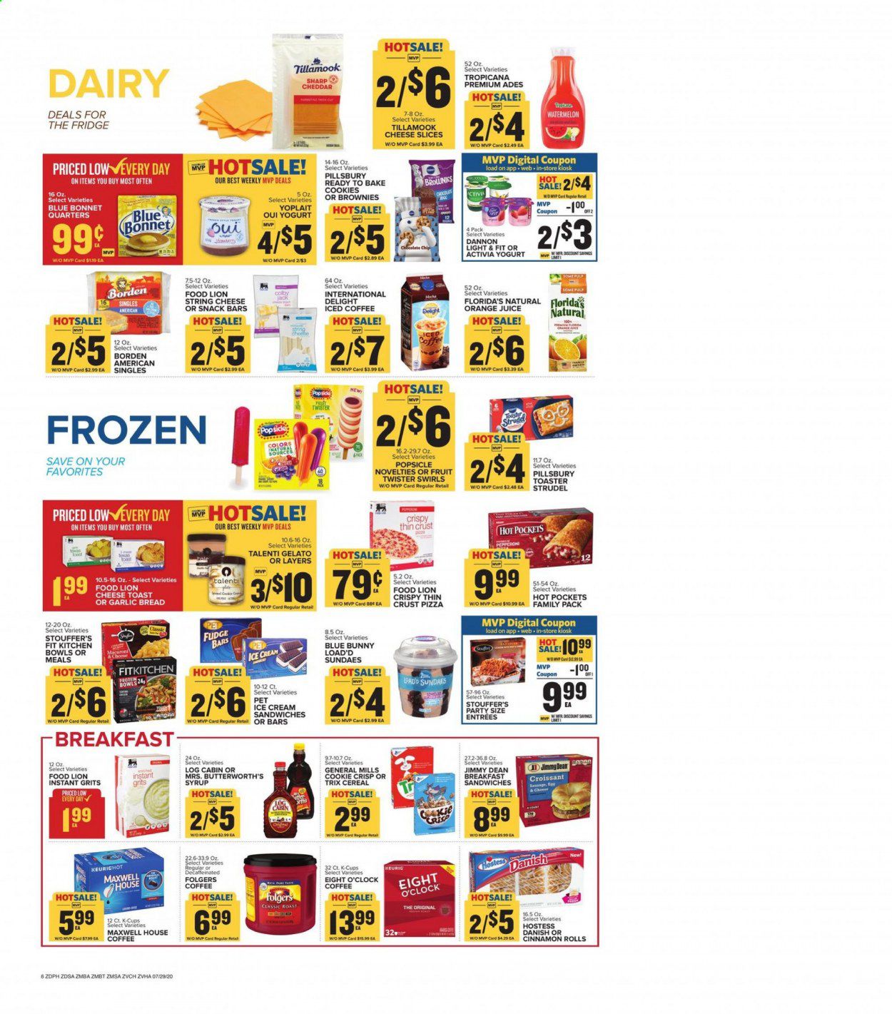 Food Lion (DE) Weekly Ad July 29 to August 4