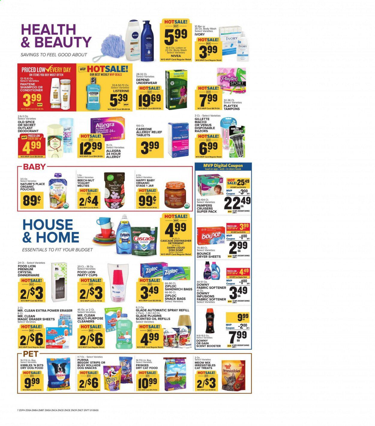 Food Lion (DE) Weekly Ad July 29 to August 4