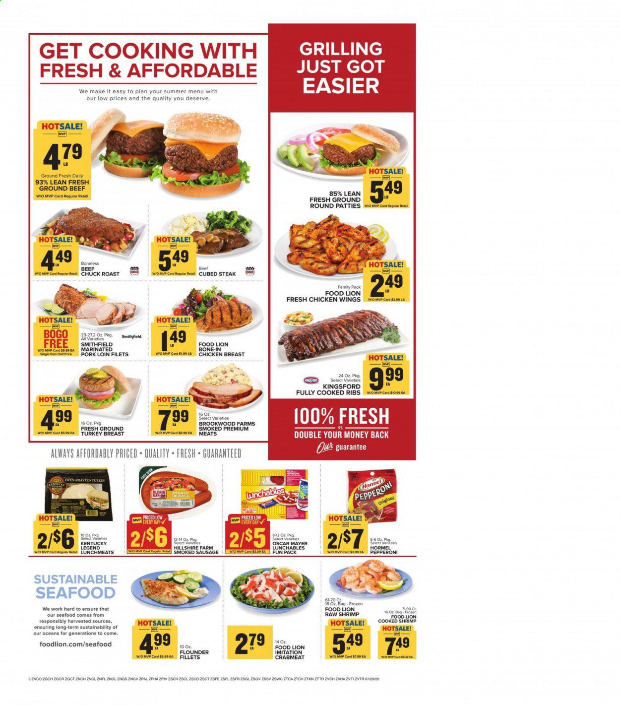 Food Lion (PA) Weekly Ad July 29 to August 4