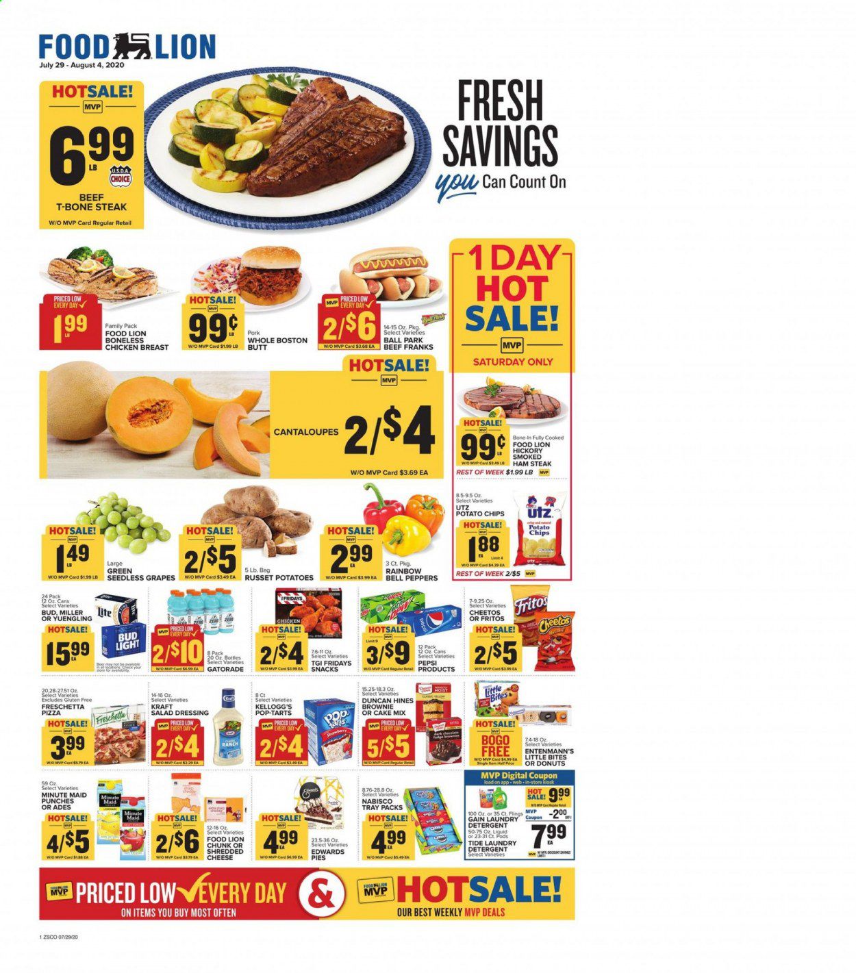Food Lion (SC) Weekly Ad July 29 to August 4