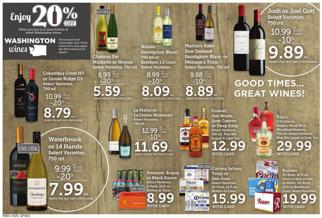 QFC Weekly Ad July 29 to August 4