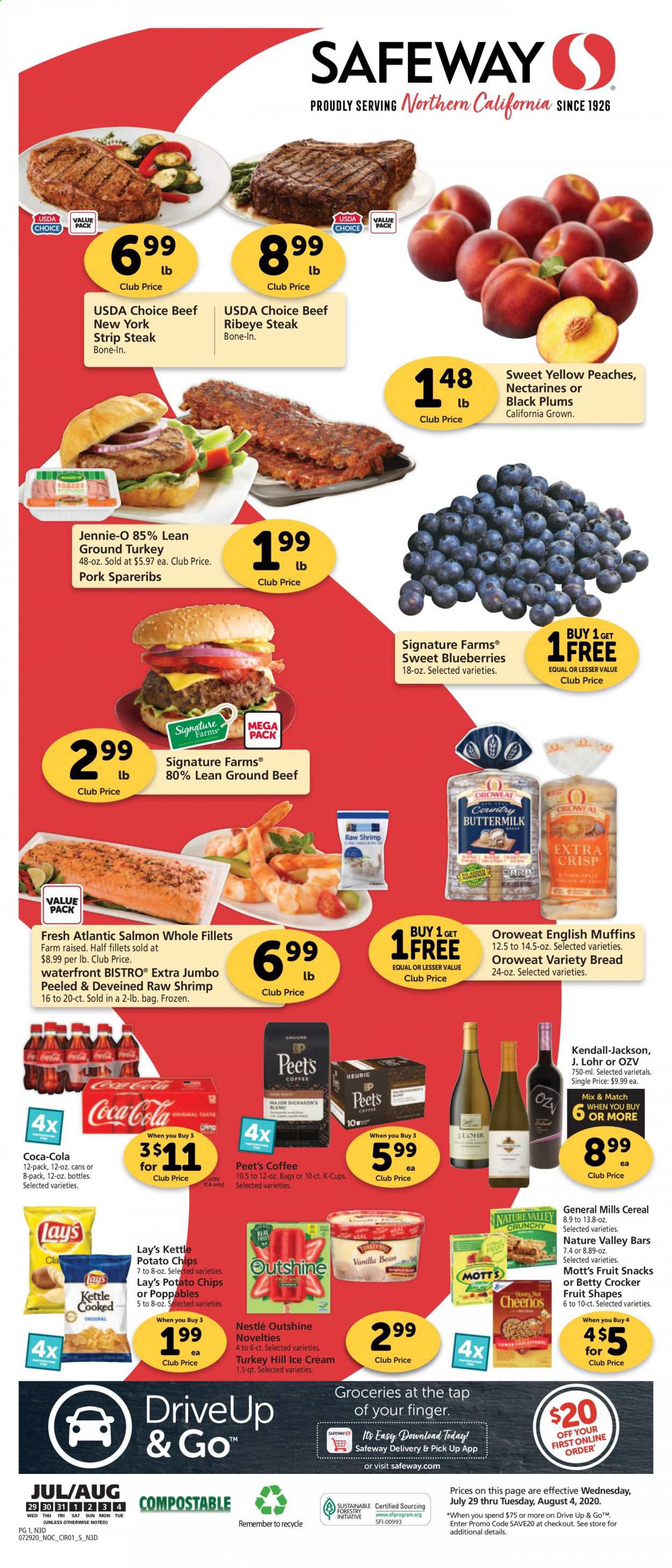 Safeway Weekly Ad July 29 to August 4