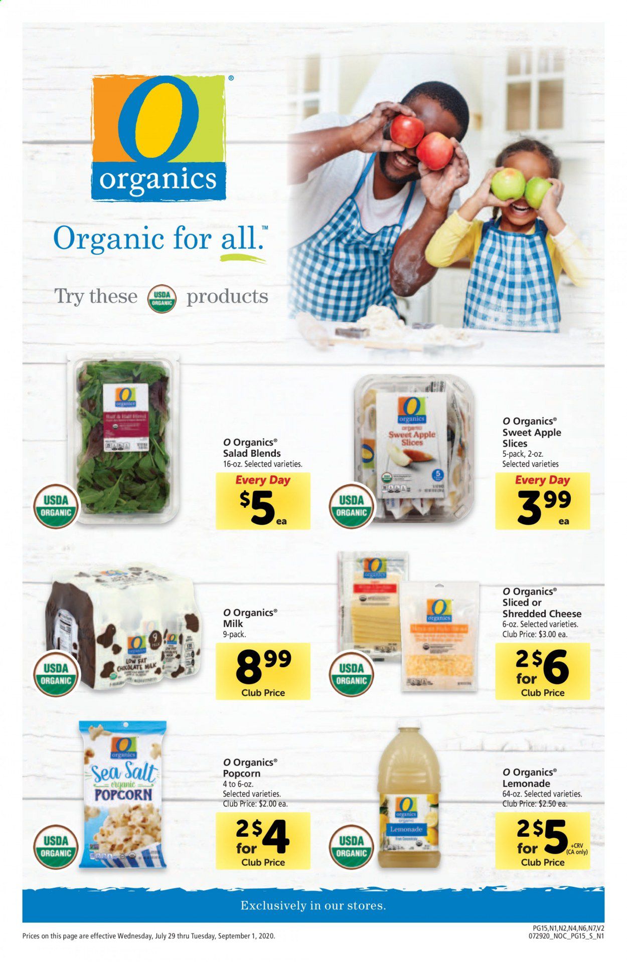 Safeway Weekly Ad July 29 to September 1