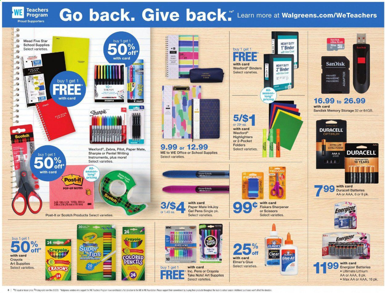 Walgreens Weekly Ad August 2 to August 8