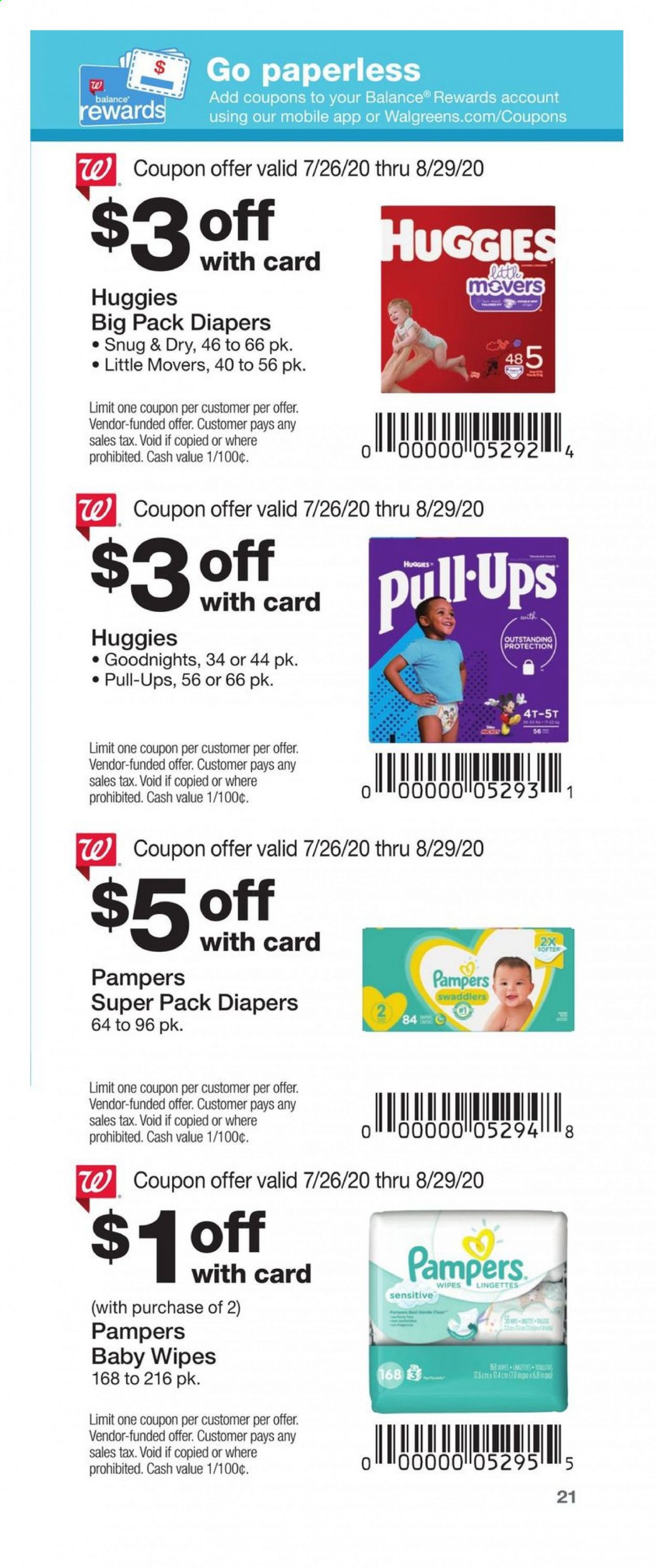 Walgreens Weekly Ad July 26 to August 29