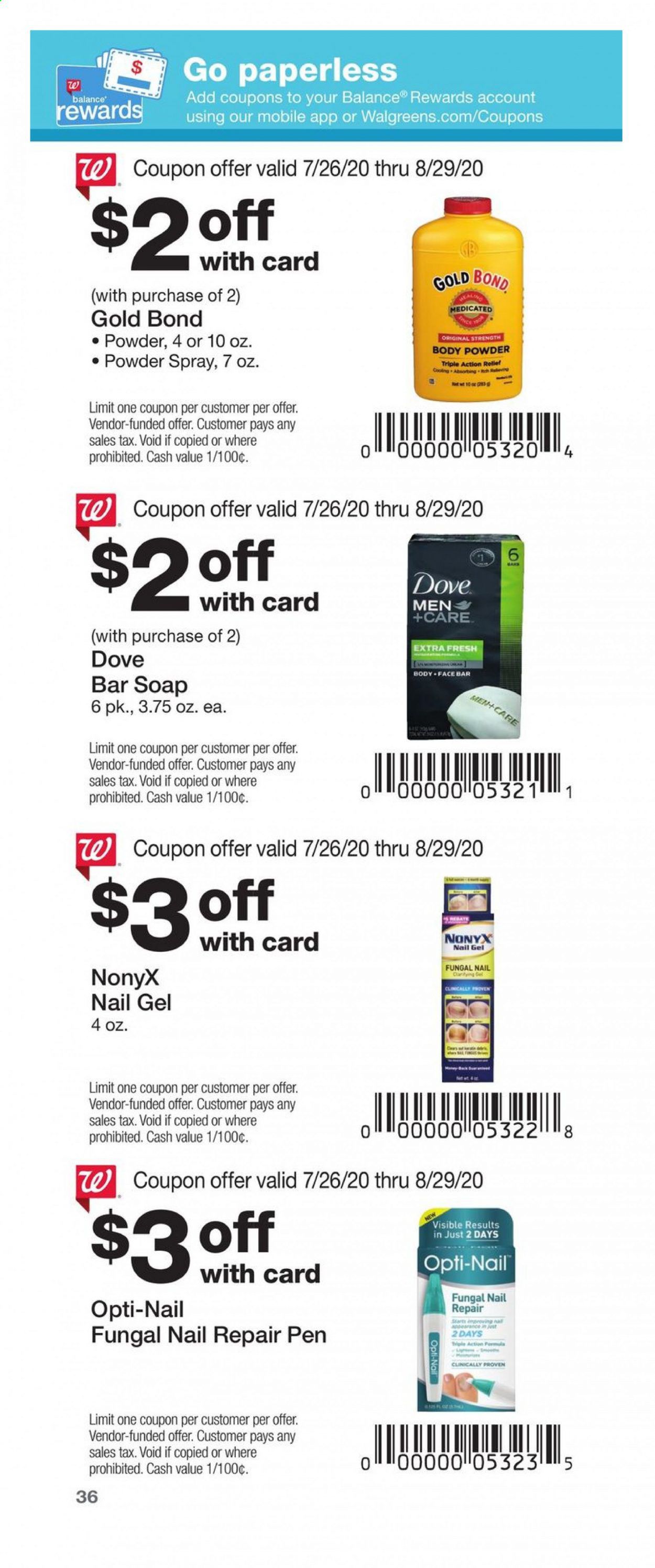 Walgreens Weekly Ad July 26 to August 29