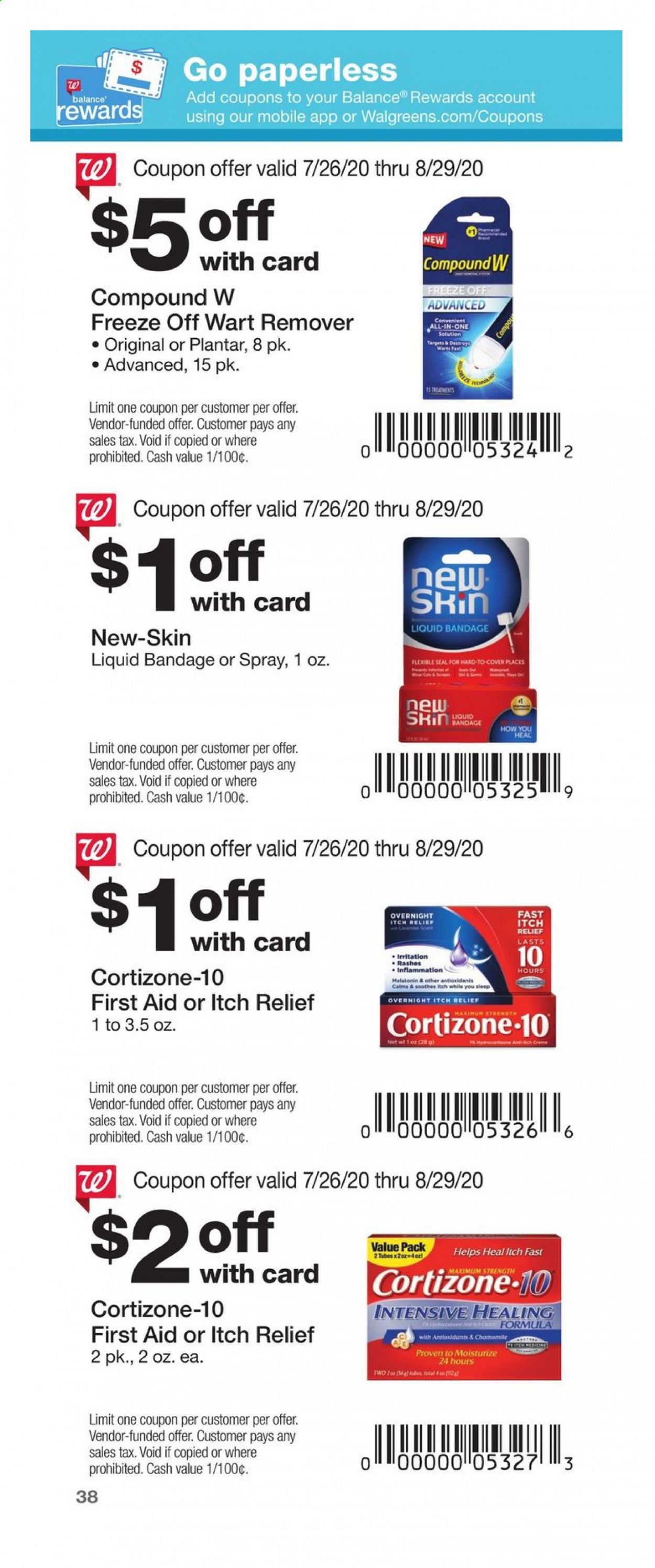 Walgreens Weekly Ad July 26 to August 29