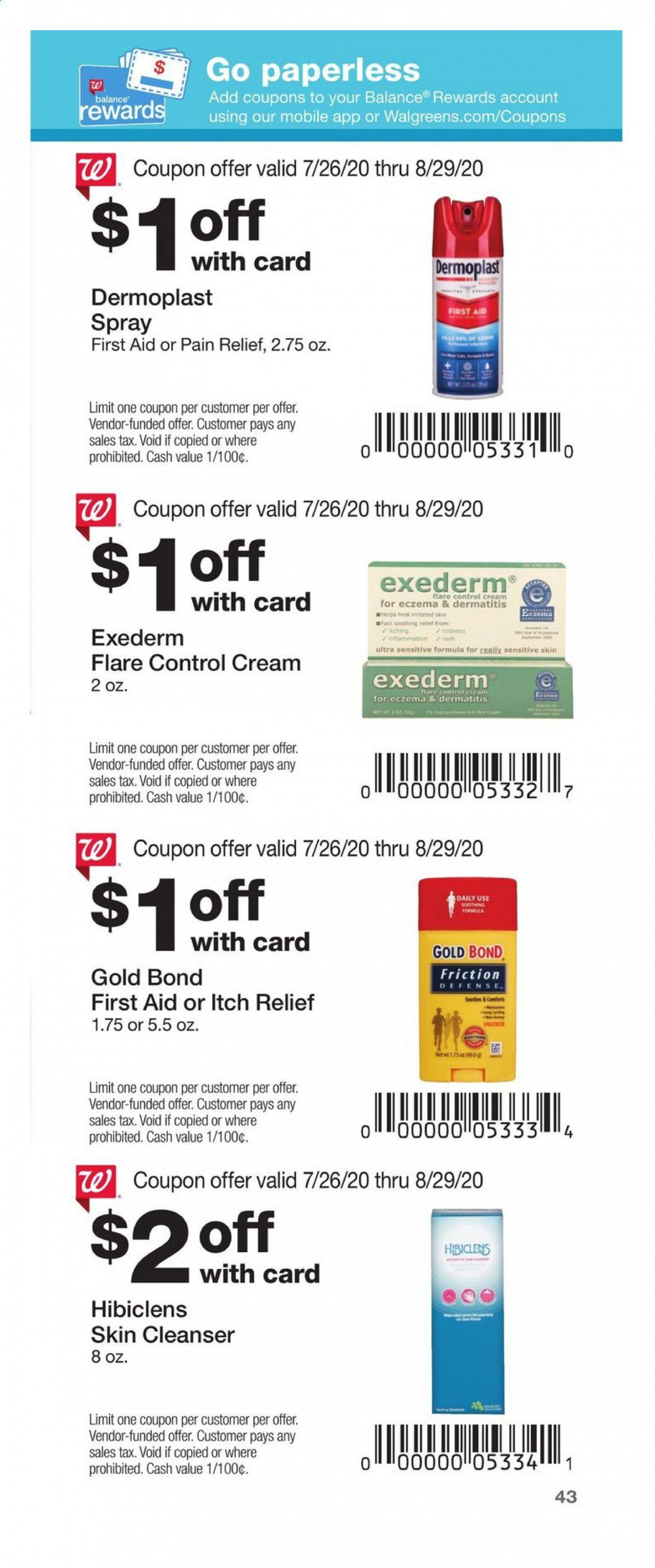 Walgreens Weekly Ad July 26 to August 29
