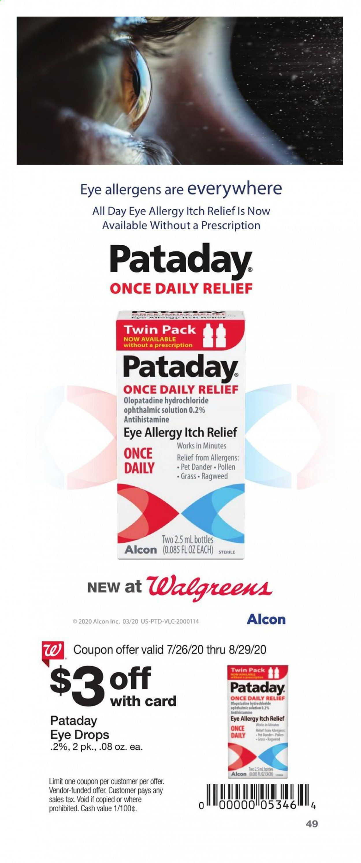 Walgreens Weekly Ad July 26 to August 29