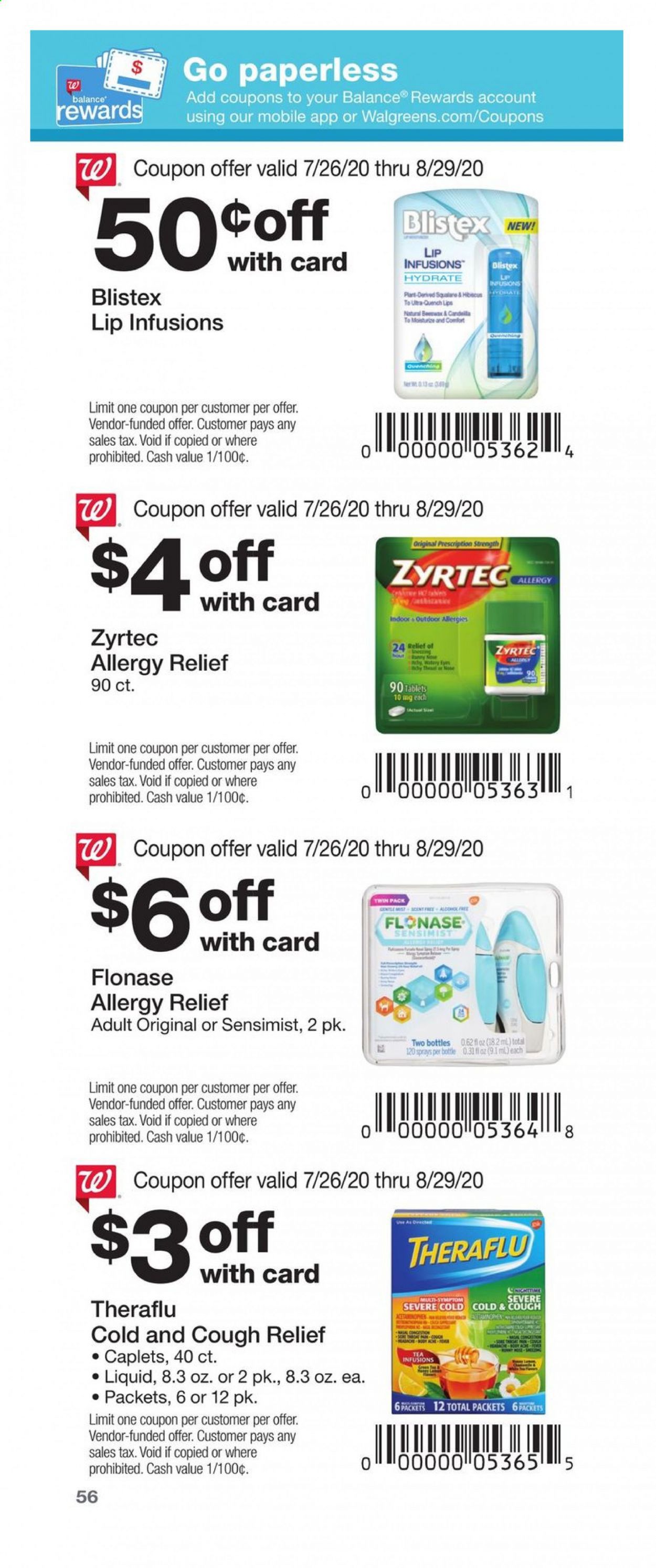 Walgreens Weekly Ad July 26 to August 29