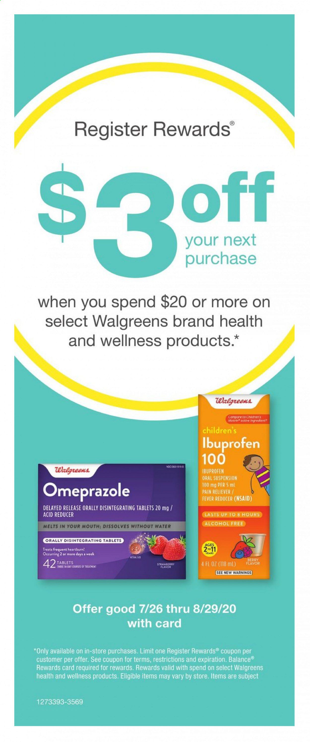 Walgreens Weekly Ad July 26 to August 29