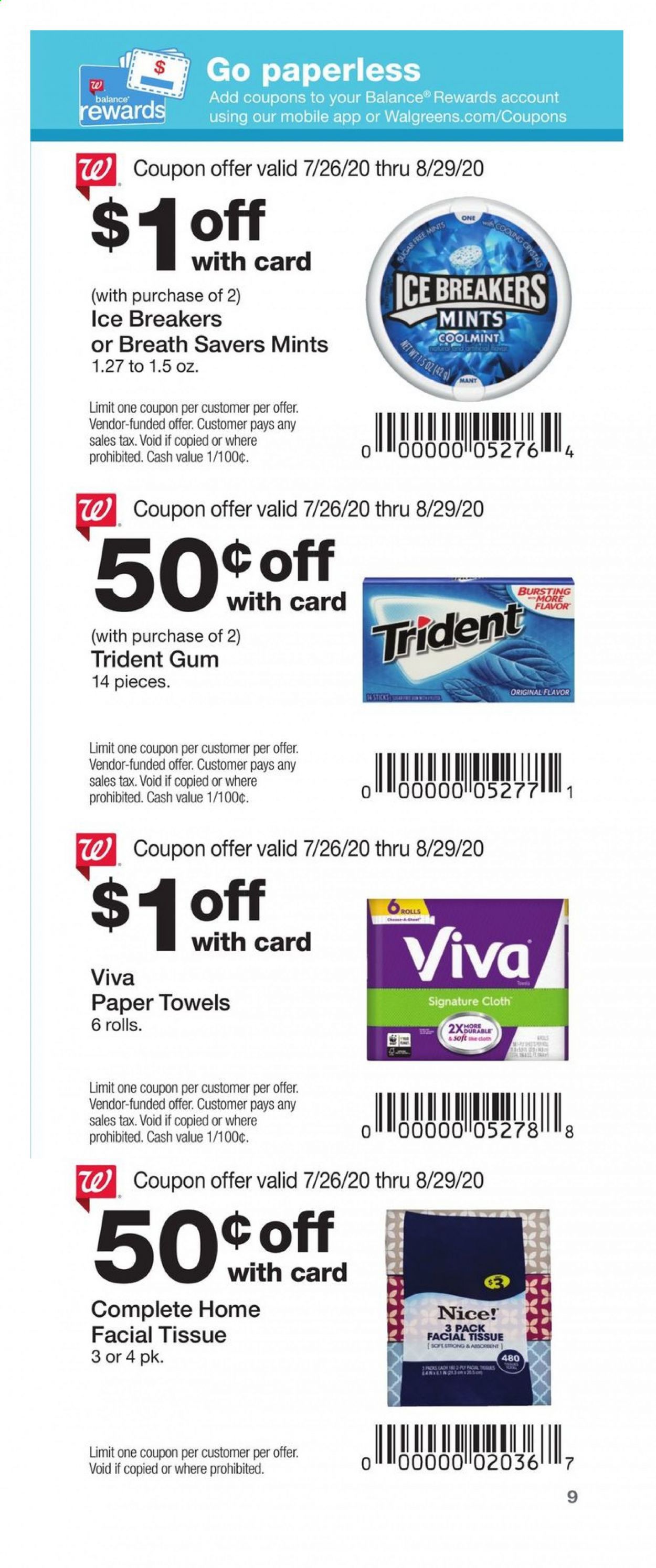 Walgreens Weekly Ad July 26 to August 29
