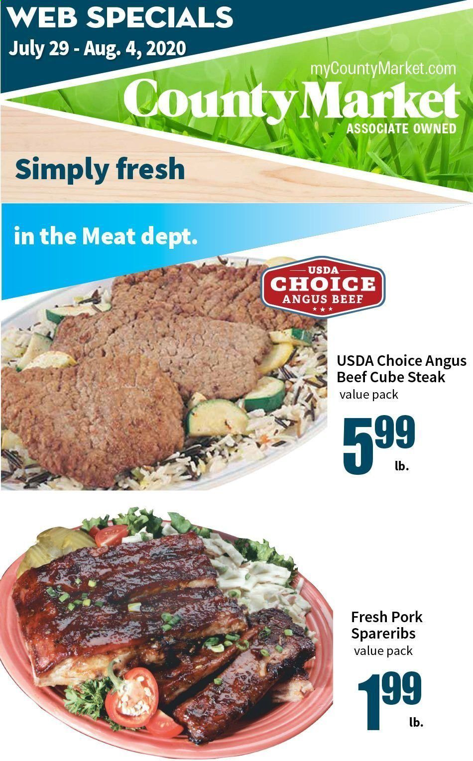 County Market Weekly Ad July 29 to August 4
