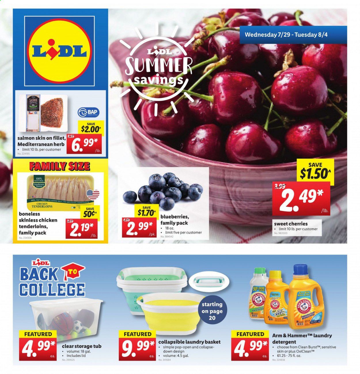 Lidl Weekly Ad July 29 to August 4