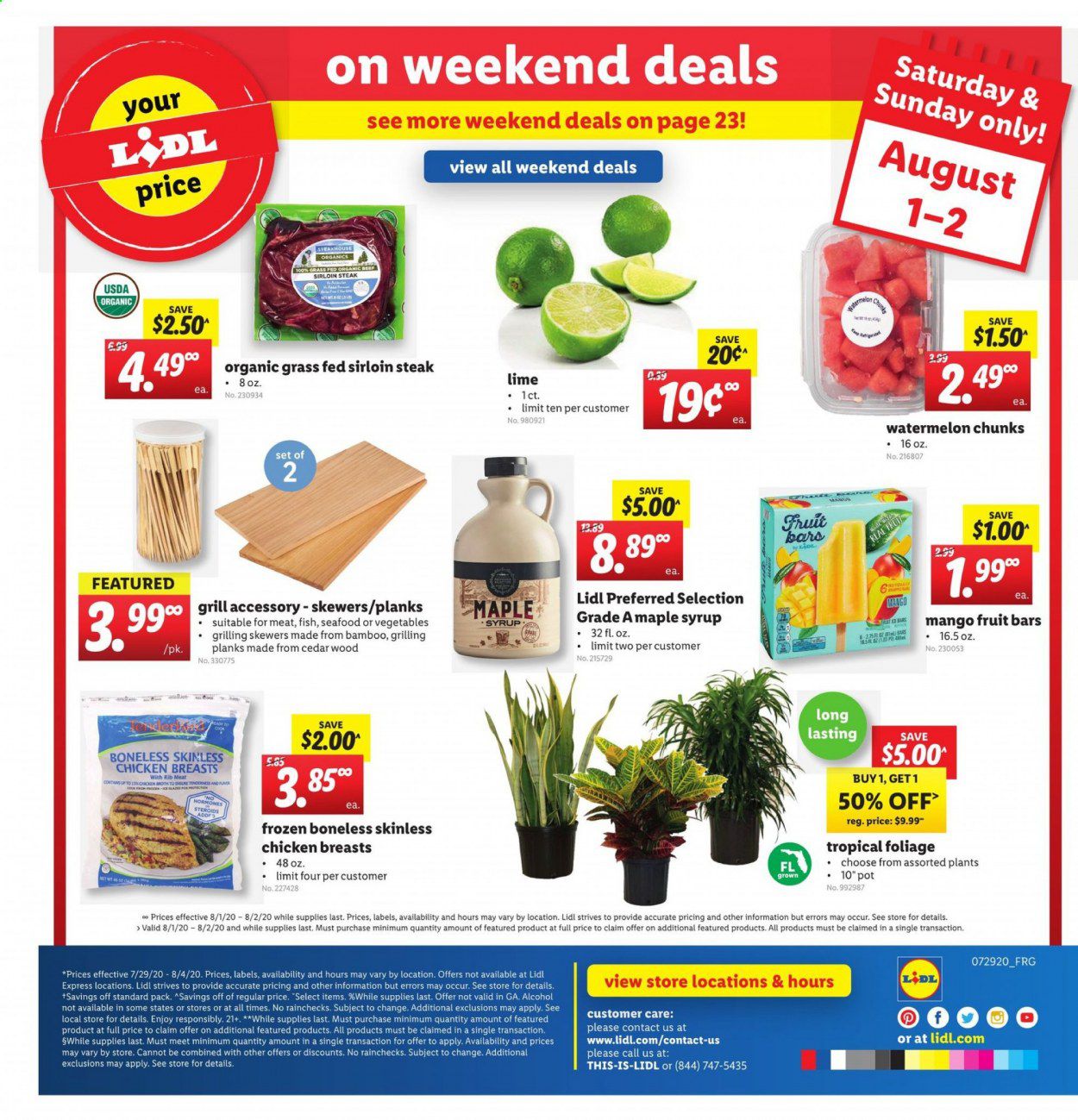 Lidl Weekly Ad July 29 to August 4