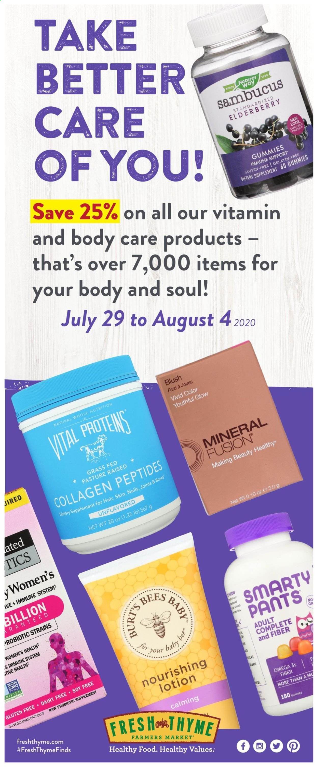 Fresh Thyme Weekly Ad July 29 to August 4